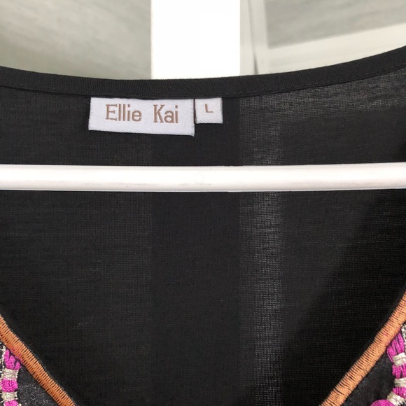 Ellie Kai black dress size L - Picture 3 of 3